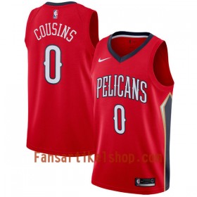 NBA New Orleans Pelicans Trikot DeMarcus Cousins 0 Nike 2017-18 Rot Swingman - Herren